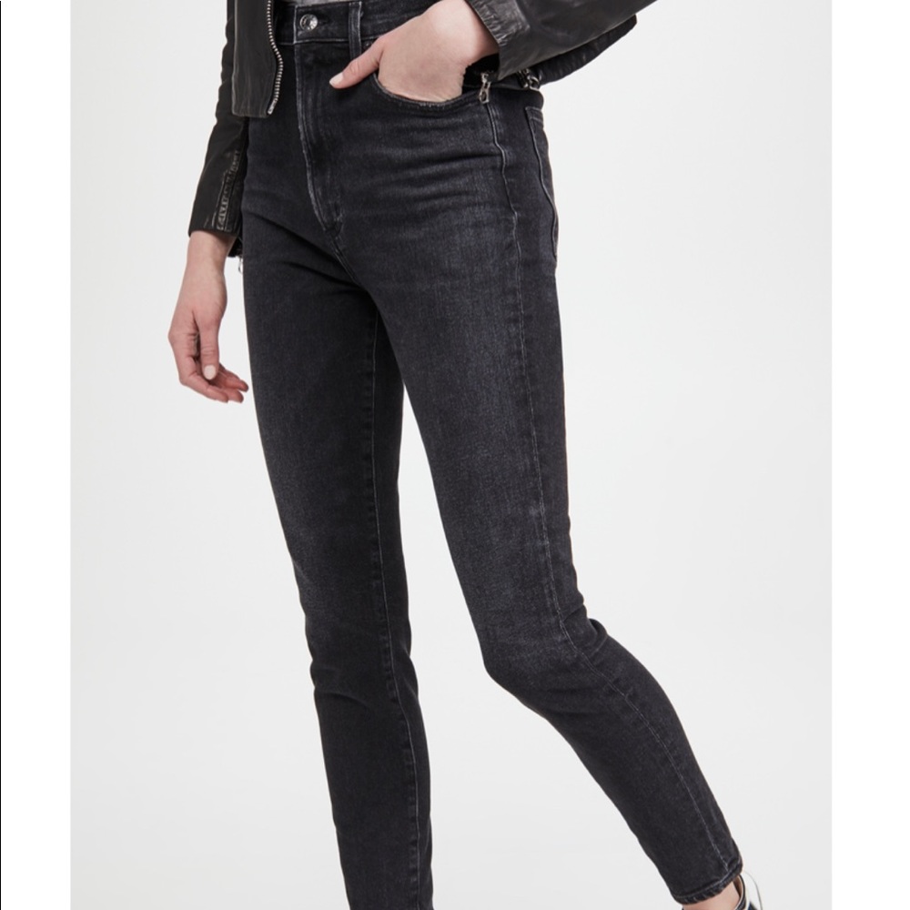 AGOLDE Pinch Waist Ultra High Rise Skinny Jeans SIZE 23